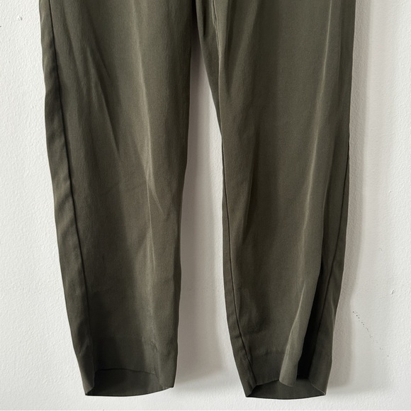 Theory Silk Green Pants Size S Style Termin - Picture 3 of 8